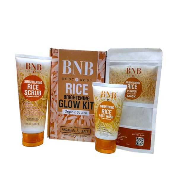 BNB 3 in 1 Rice Glow Kit