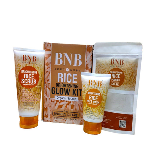 BNB 3 in 1 Rice Glow Kit